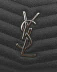 Grain De Poudre Matelasse Monogram Mini Lou Camera Bag Black