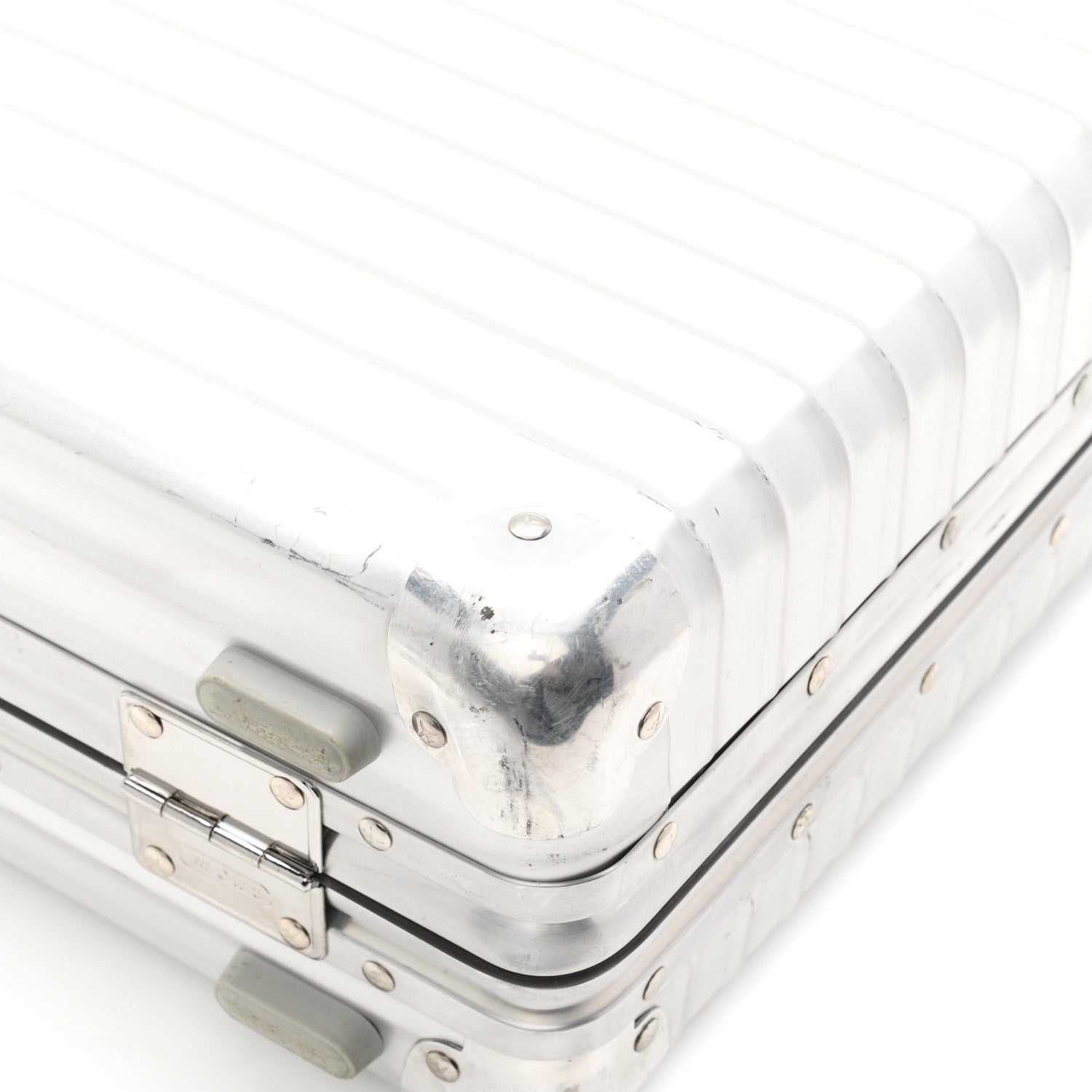 Aluminum Junkers F13 Collection Classic Flight Attache Briefcase Silver