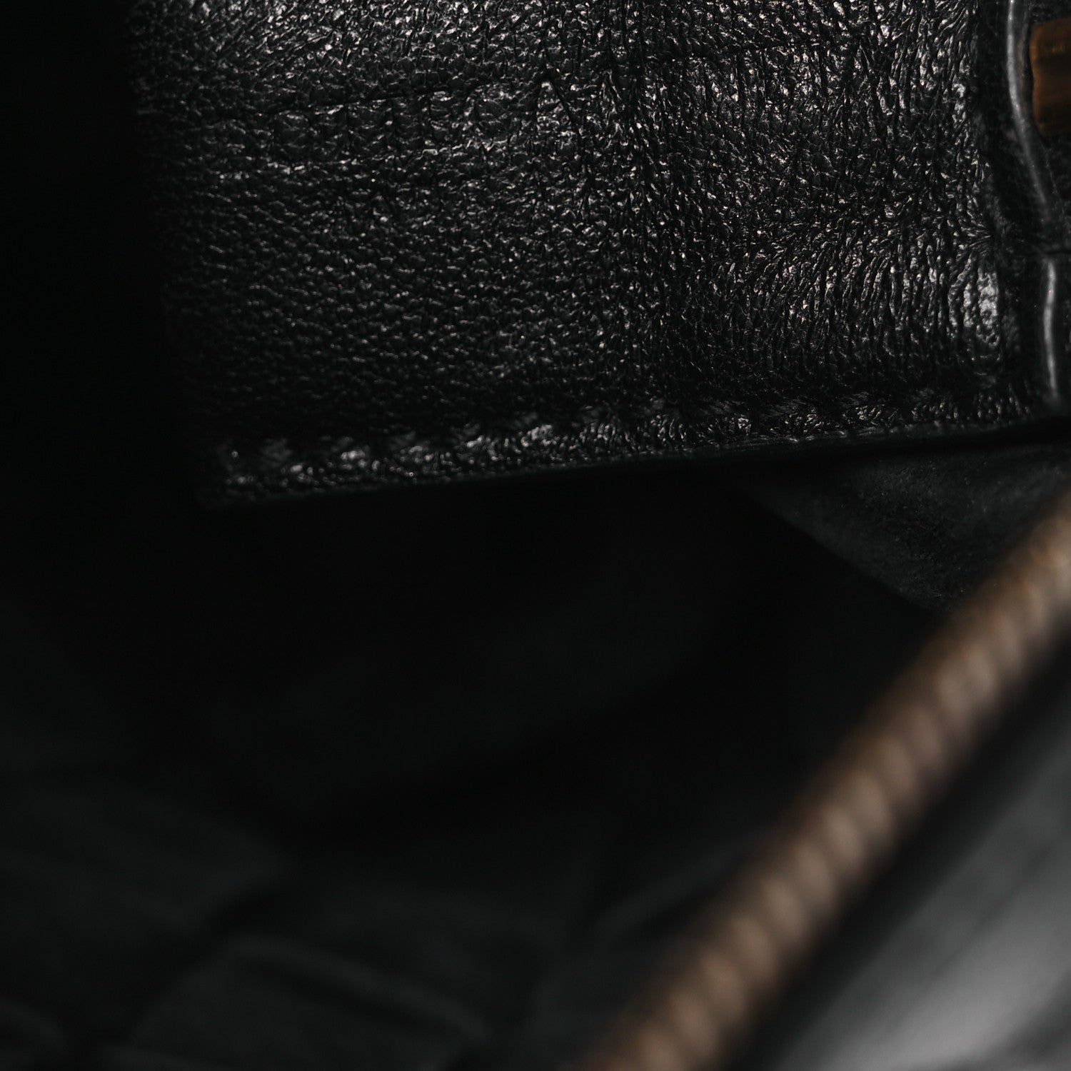 Nappa Intrecciato Mini Loop Camera Bag Black