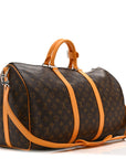 Monogram Macassar Keepall Bandouliere 50 Safran Yellow