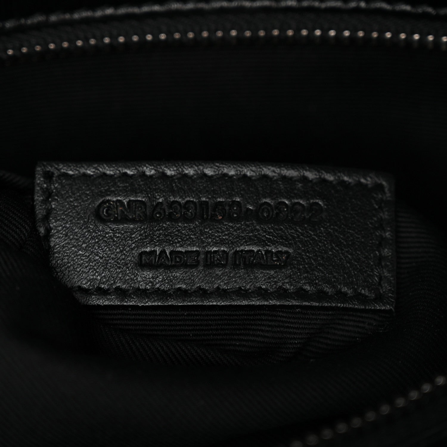 Crinkled Calfskin Matelasse Monogram Medium Niki Chain Satchel Black