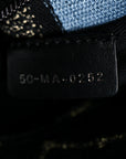 Canvas Pixel Zodiac Embroidered Medium Lady D-Lite Nero Multicolor
