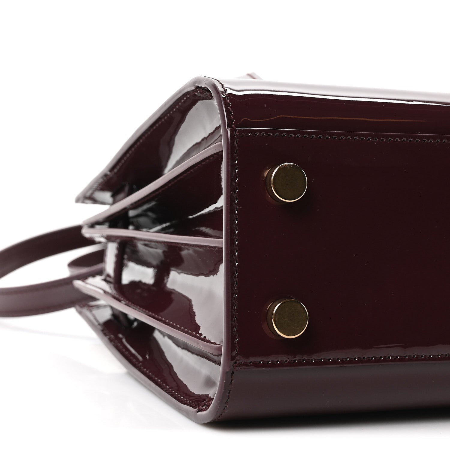 Patent Nano Sac de Jour Dark Red Wine