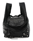 Agneau Arena Le Cagole Tote Black
