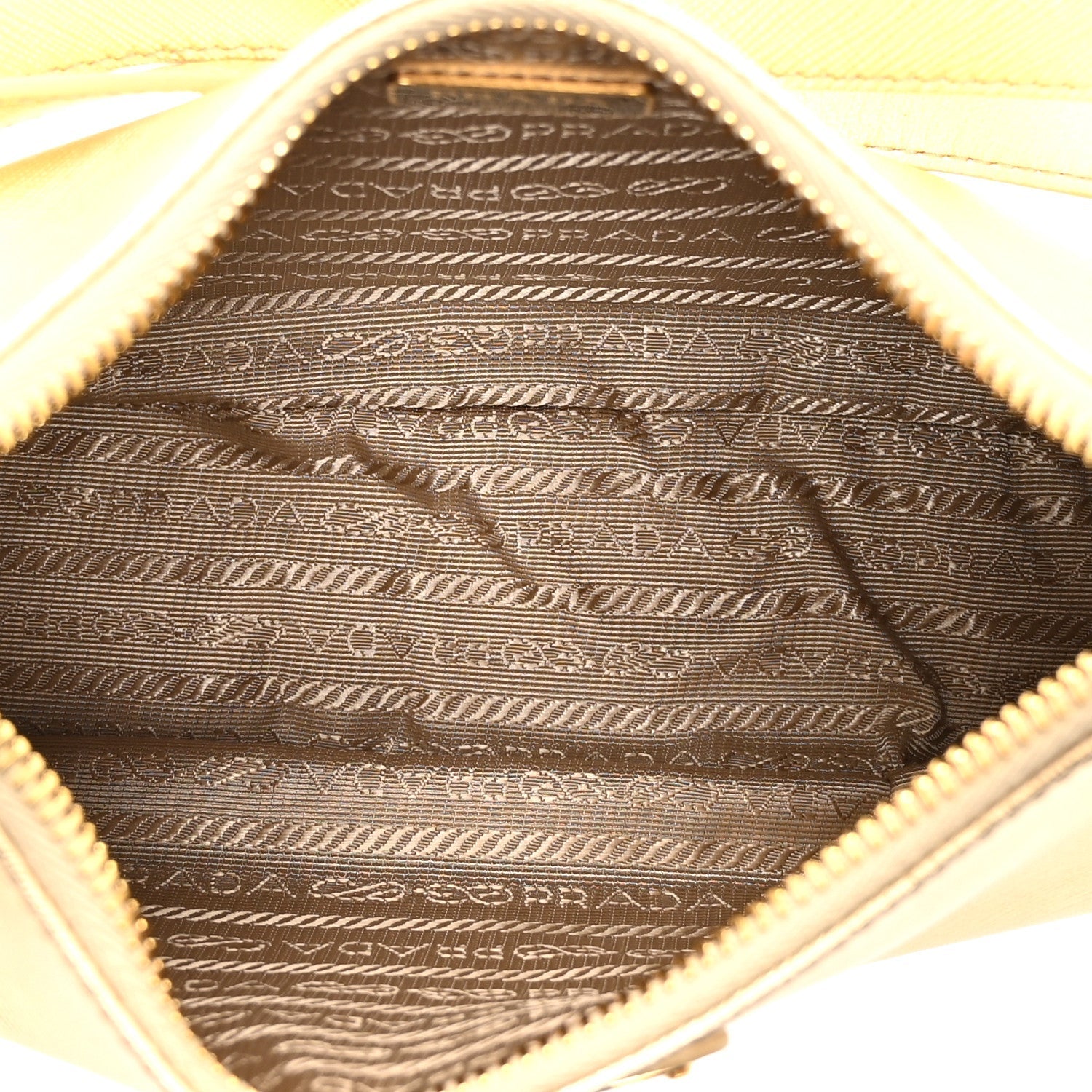 Saffiano Lux Mini Re-Edition Shoulder Bag Platino