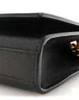 Grain De Poudre Small Monogram Kate Satchel Black