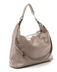 Arena Lambskin Classic Hardware Medium Le City Hobo Bag Sesame