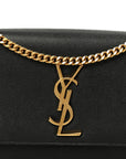 Grain De Poudre Small Monogram Kate Satchel Black