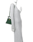 Lizard Mini Kelly Sellier 20 Vert Moyen