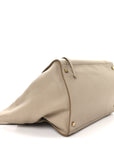 Supple Calfskin Large Phantom Luggage Dune