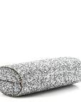 Glitter Celeste Clutch Silver