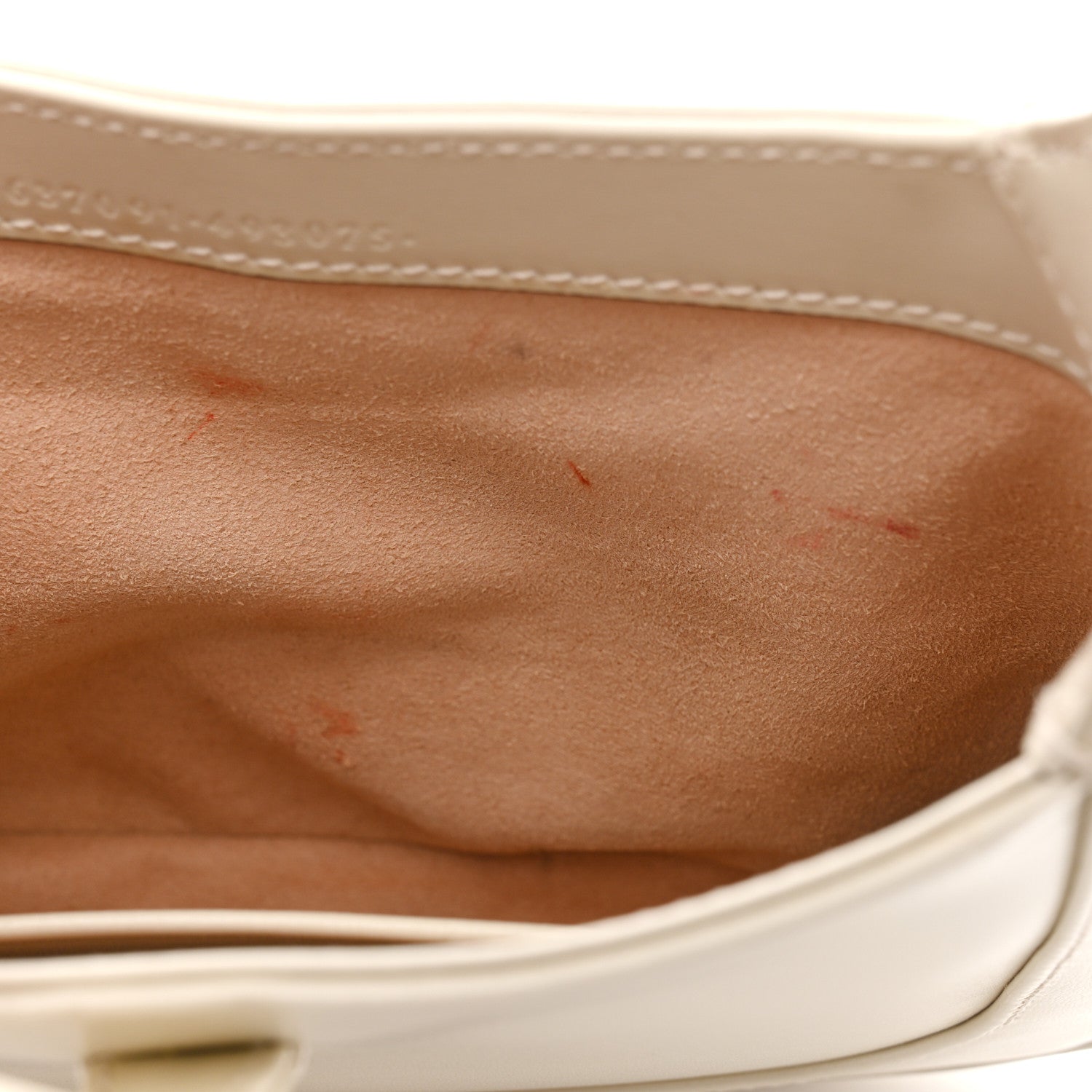 Boarded Dyana Lux Calfskin Mini Jackie 1961 Hobo Mystic White