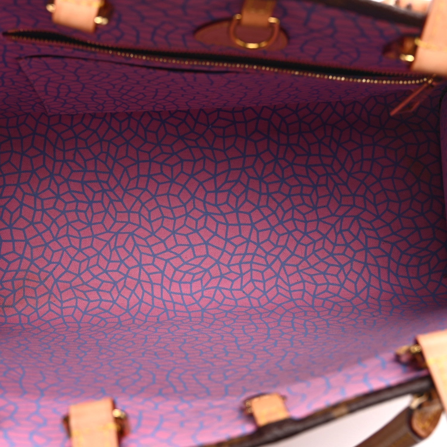 LV X YK Monogram Pumpkin Onthego MM Multicolor