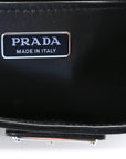Spazzolato Cleo Adjustable Strap Shoulder Bag  Black