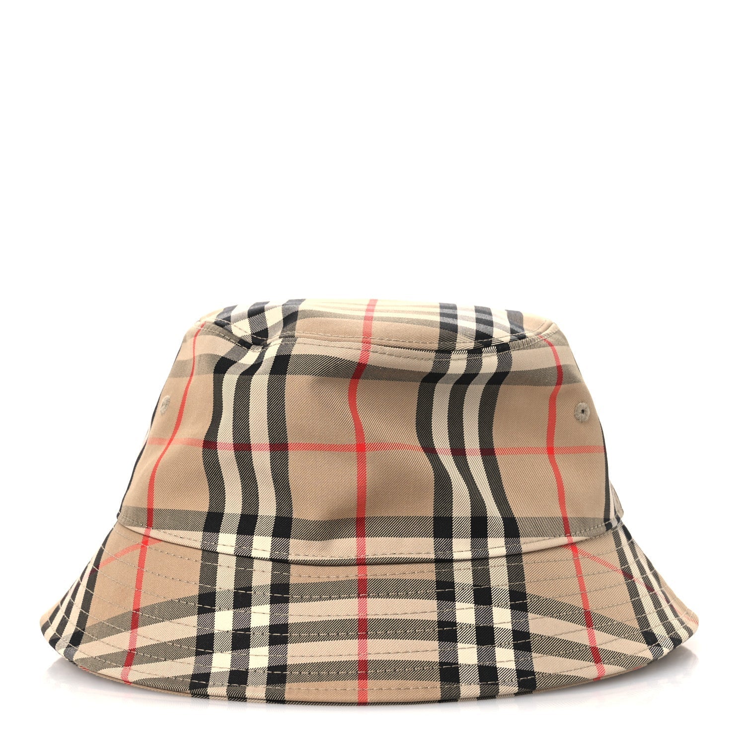 Technical Cotton Vintage Check Bucket Hat M Archive Beige