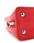 Taurillon Capucines PM Rubis