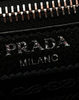 Vitello Daino Bucket Bag Black