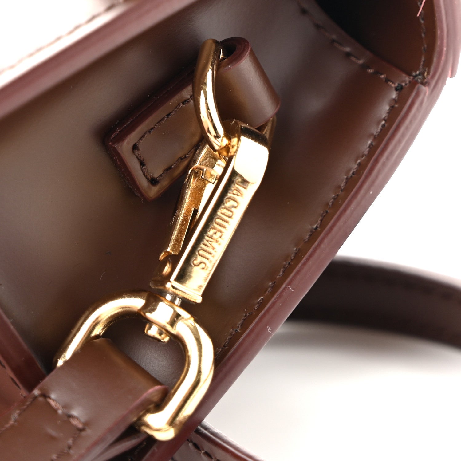 Smooth Calfskin Le Bambino Dark Brown