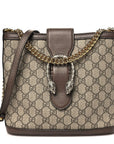 GG Supreme Monogram Medium Dionysus Bucket Bag Beige New Acero