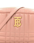 Calfskin Quilted Small Lola Camera Bag  Dusty Pink