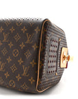 Monogram Perforated Speedy 30 Fuchsia