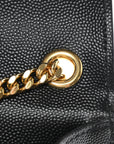 Grain De Poudre Small Classic Monogram Kate Satchel Black