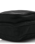 Nylon Logo Explorer Crossbody Messenger Bag Black