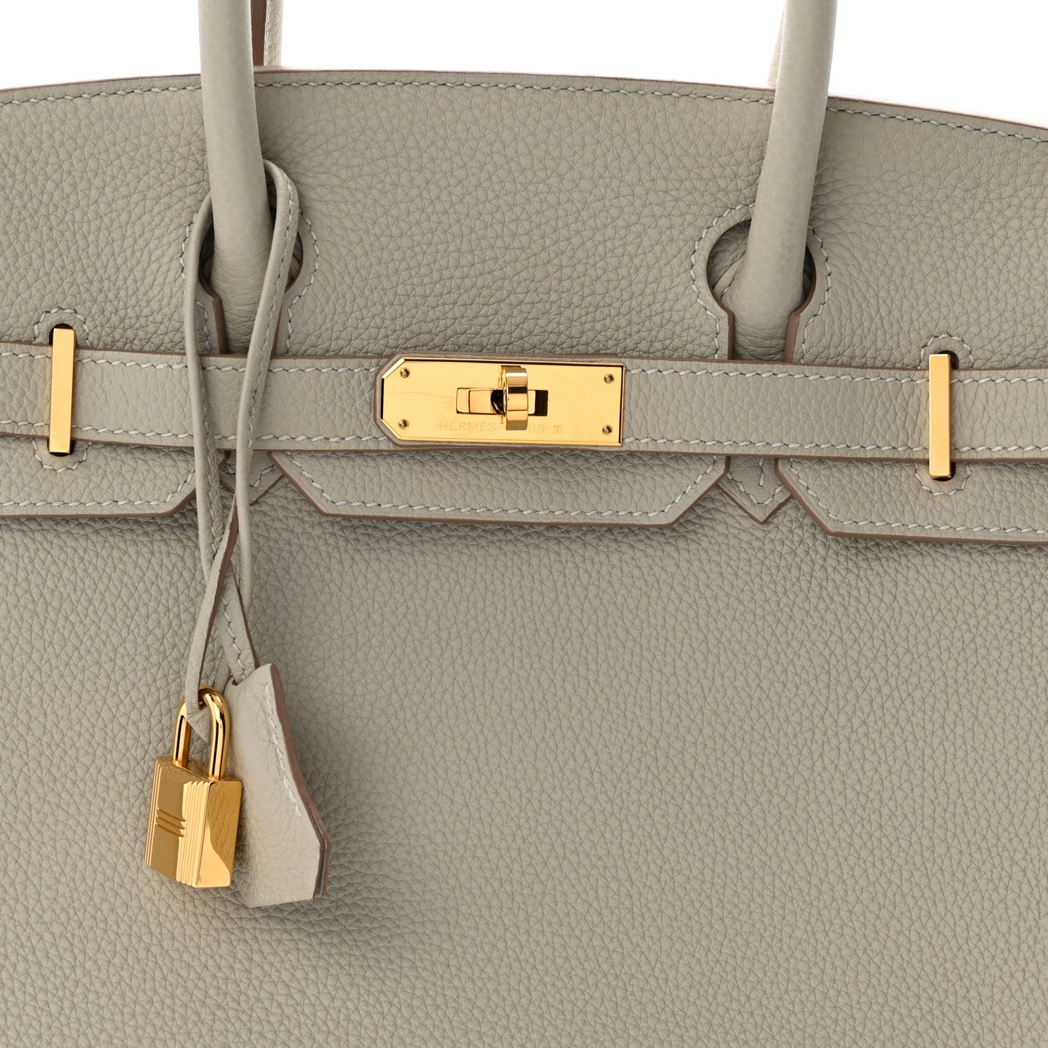 Togo Birkin 30 Gris Perle