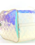 PVC Monogram Keepall Bandouliere 50 Iridescent Prism