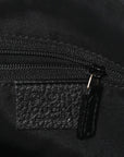 GCCIssima Suede Crossbody Bag Black