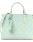 Empreinte Monogram Summer Stardust Onthego PM  Water Green
