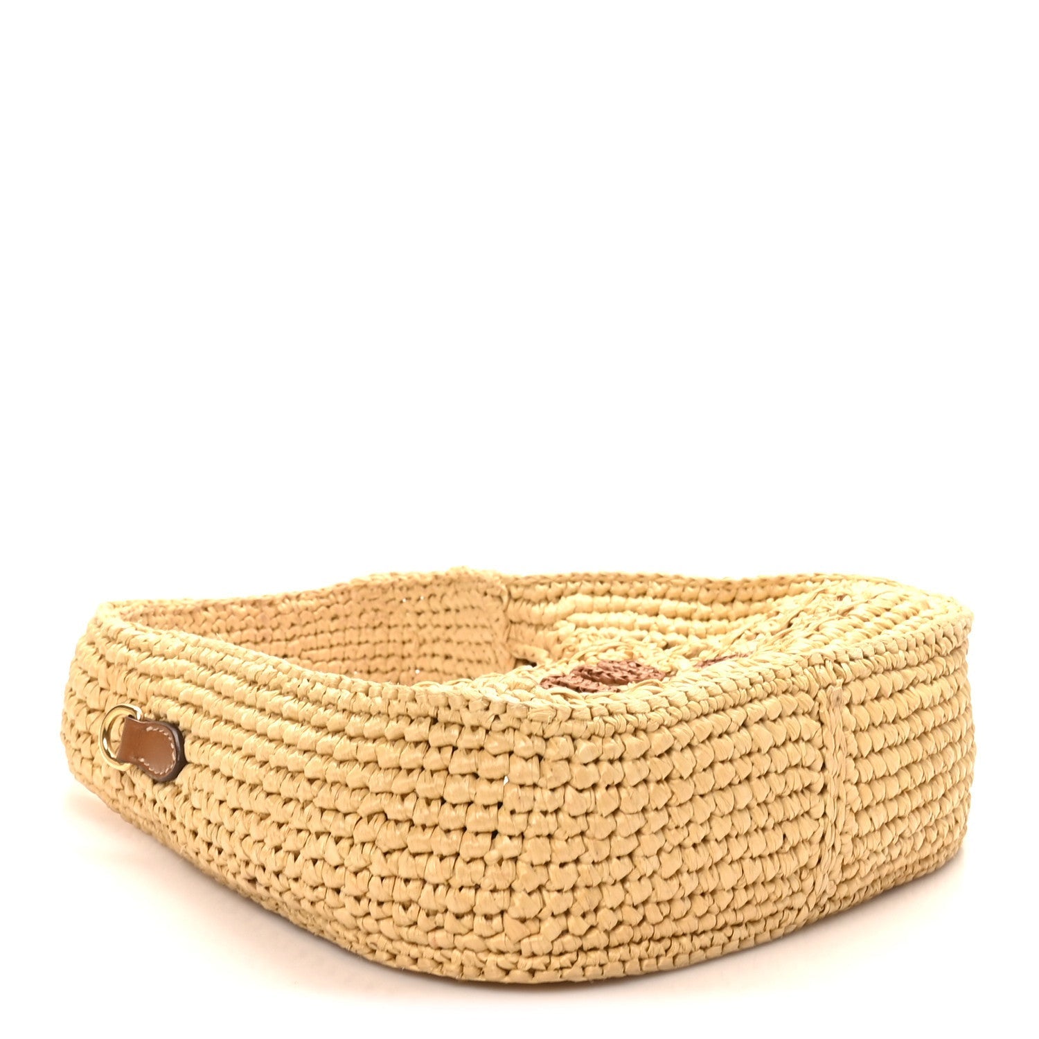 Fabric Crochet Wander Hobo Beige Khaki