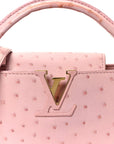 Ostrich Capucines Mini Pink
