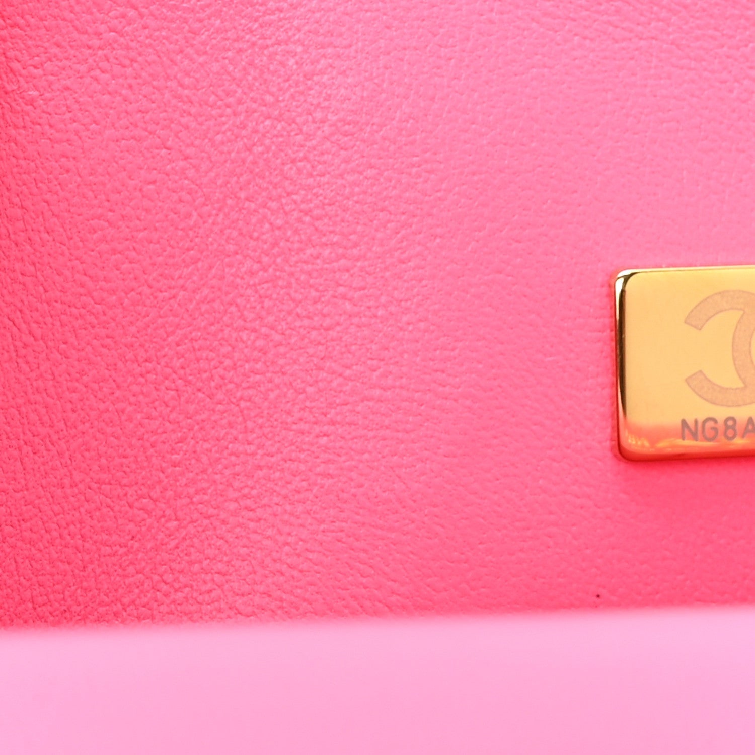 Caviar Quilted Medium Double Flap Pink