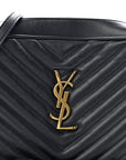 Calfskin Matelasse Monogram Lou Camera Bag Deep Marine