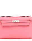 Swift Kelly Pochette Clutch Rose Ete