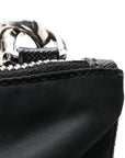 Re-Nylon Saffiano Re-Edition 2000 Double Zip Crossbody Bag Black