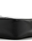 Calfskin Matelasse Monogram Monochrome Lou Camera Bag Black
