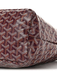 Goyardine Boheme Hobo Burgundy
