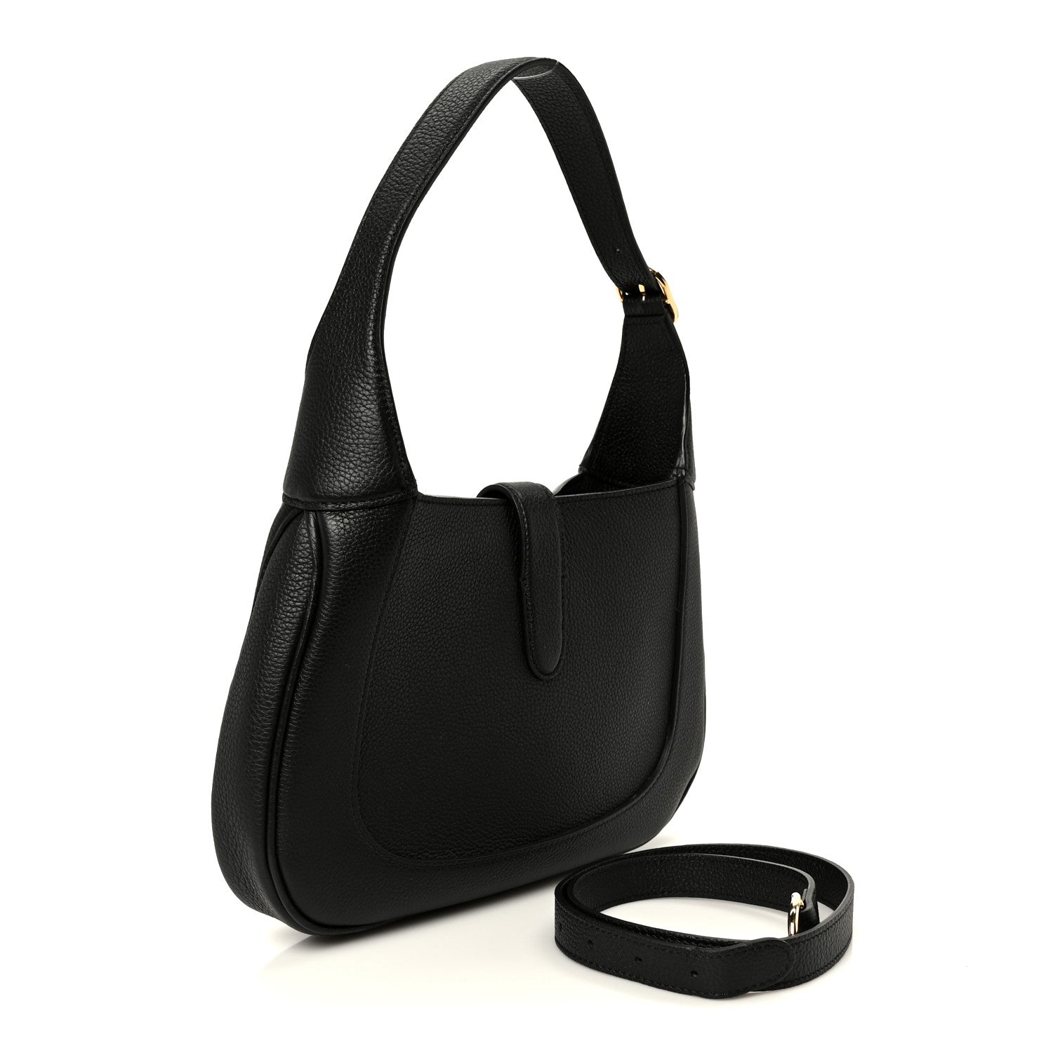 Grand Prix Calfskin Small Jackie 1961 Hobo Black