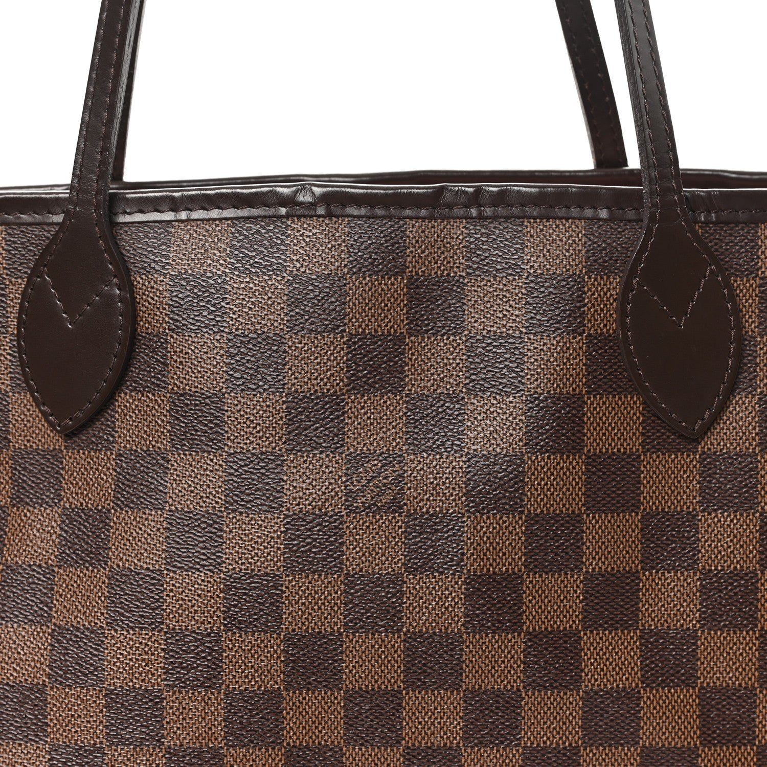 Damier Ebene Neo Neverfull MM Rose Ballerine
