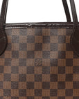 Damier Ebene Neo Neverfull MM Rose Ballerine