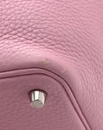Taurillon Clemence Picotin Lock 18 PM Mauve Sylvestre