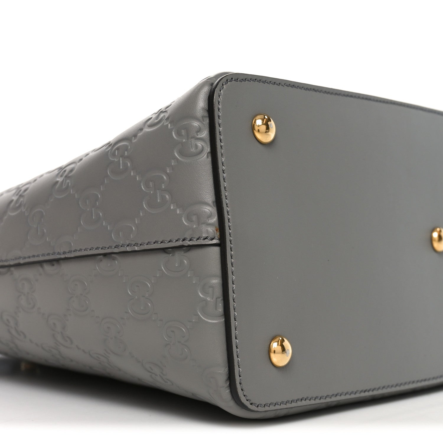 GCCIssima Linea A Foldover Tote Storm Grey