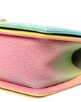 Caviar Quilted Medium Cuba Rainbow Boy Flap Multicolor