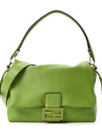 Nappa Medium Mamma Baguette Green