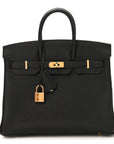 Togo Birkin 25 Black