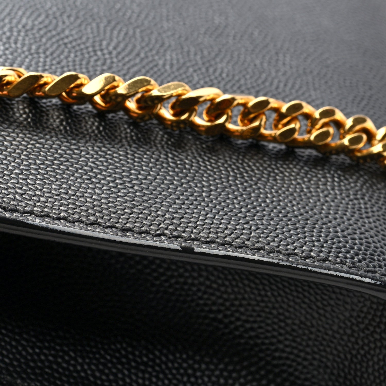 Grain De Poudre Small Monogram Kate Satchel Black