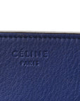 Grained Calfskin Medium Phantom Luggage Indigo