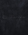 Grained Calfskin Caro Double Pouch Black